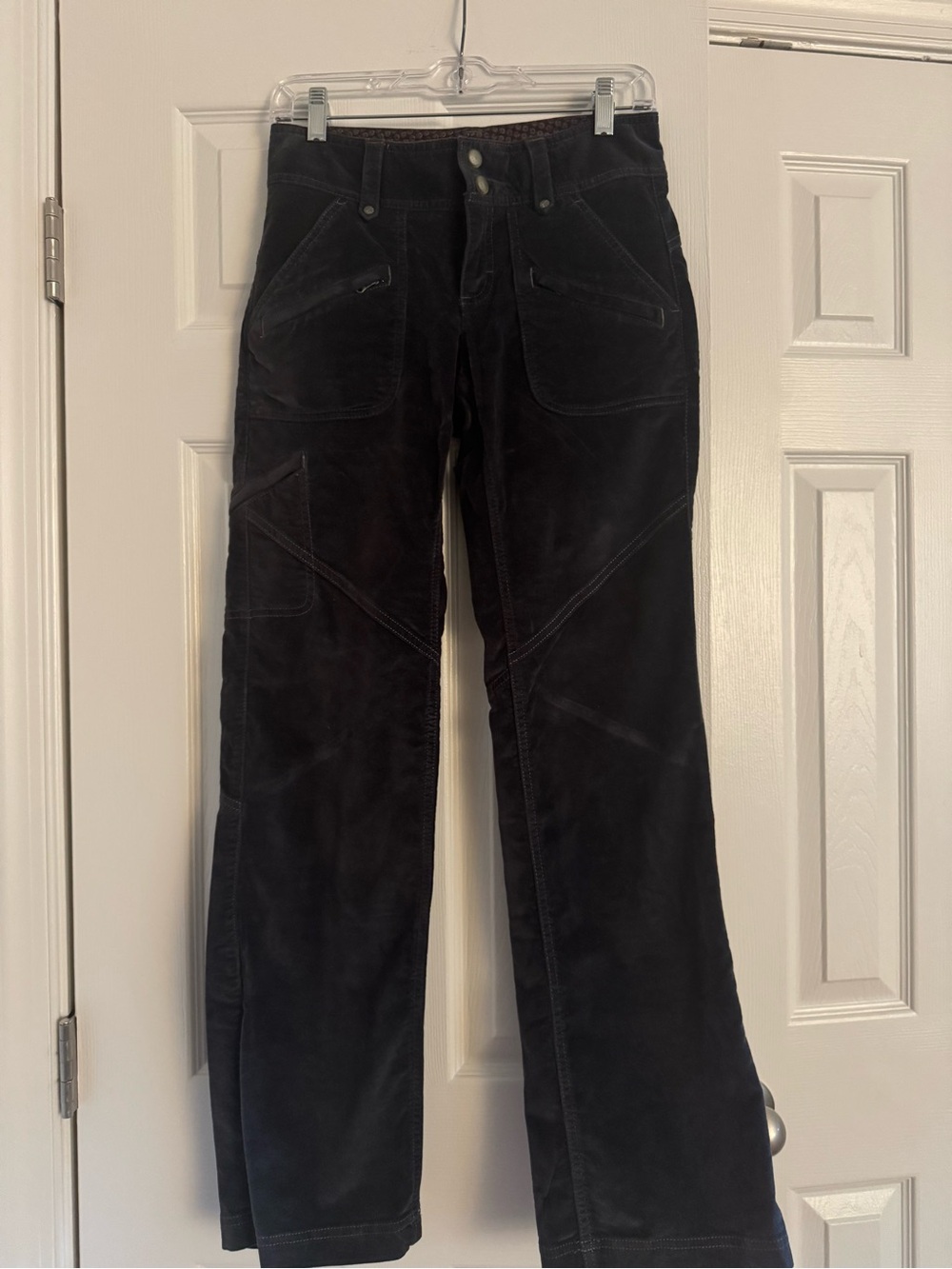 Athleta brushed velvet pants